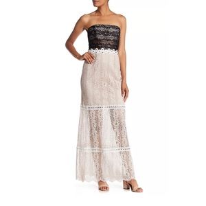 Allen Schwartz Lace And Grommet Rivet Dress!